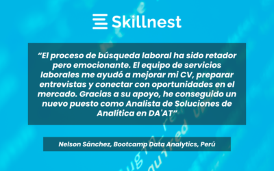Testimonios Skillnest – Conoce la historia de Nelson Sánchez