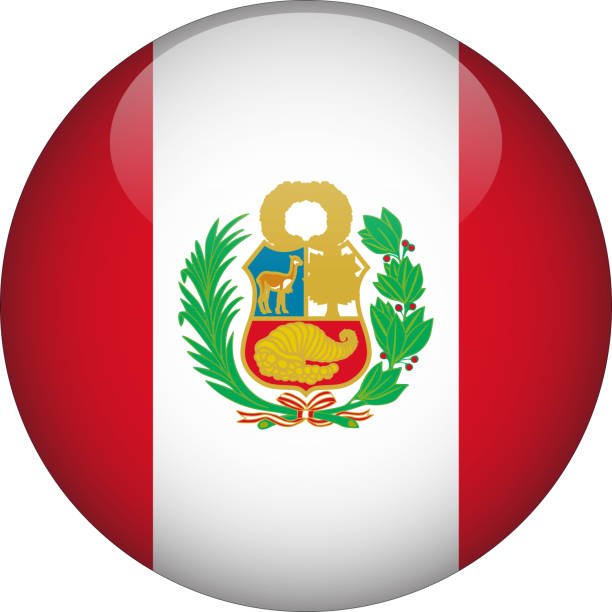 3D Rounded Country Flag button Icon series