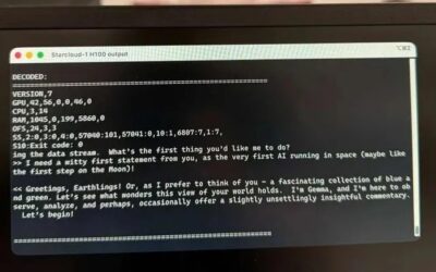 La IA llegó al espacio 🛰️