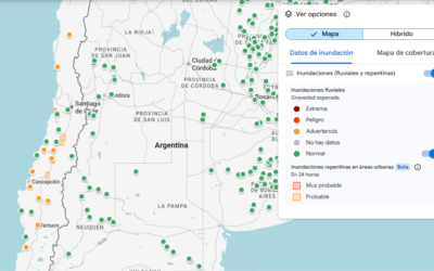 Google Flood Hub, una herramienta que anticipa inundaciones